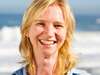 Christine Mischker - enjoying the sun on Camps Bay beach